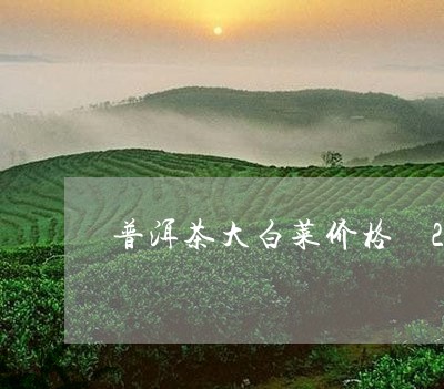 普洱茶大白菜价格 2005/2023052990693